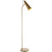 Standing Floor & Table Lamp Set -Industrial Warm Antique Brass Task Light