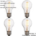 4 PACK Clear Glass 4W E27 GLS LED Light Bulb - Dimmable Warm White - 265lm 2200k