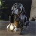 Matt Black Dashund Dog Table Lamp - 10W LED E27