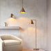2 PACK Hanging Ceiling Pendant Light - Warm antique brass plate - 10W LED E27