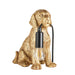 2 PACK Vintage Gold Labrador Puppy Table Lamp - Cute Dog Bedside Dog Table Light - 7W LED E14