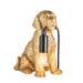 Vintage Gold Labrador Puppy Table Lamp - Cute Dog Bedside Dog Table Light - 7W LED E14