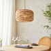 Hanging Ceiling Pendant Light - Natural water hyacinth - 10W LED E27 or B22