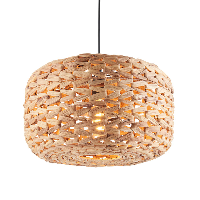Hanging Ceiling Pendant Light - Natural water hyacinth - 10W LED E27 or B22