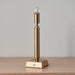Table Lamp Base Only - Brushed aged brass plate - 1.5W LED Warm White