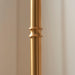 2 PACK 1300mm Tall Floor Lamp - Brushed aged brass plate - Elegant Base Only - 1.5W LED Warm White