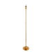 1300mm Tall Floor Lamp - Brushed aged brass plate - Elegant Base Only - 1.5W LED Warm White