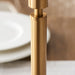 Table Lamp Base Only - Brushed aged brass plate - 1.5W LED Warm White