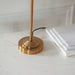 2 PACK Table Lamp & Shade - Vintage brass & natural linen - 7W LED E14