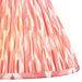 2 PACK 30cm Tapered cylinder Lamp Shade - Coral pink fabric - Pleated Spot Handcrafted Light
