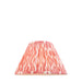 30cm Tapered cylinder Lamp Shade - Coral pink fabric - Pleated Spot Handcrafted Light