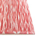 2 PACK 35cm Tapered cylinder Lamp Shade - Coral pink fabric - Pleated Spot Handcrafted Light