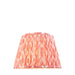 35cm Tapered cylinder Lamp Shade - Coral pink fabric - Pleated Spot Handcrafted Light