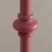 2 PACK 1380mm Tall Floor Lamp - Satin pink clay paint - Trendy Pastel Base Only - 10W LED B22