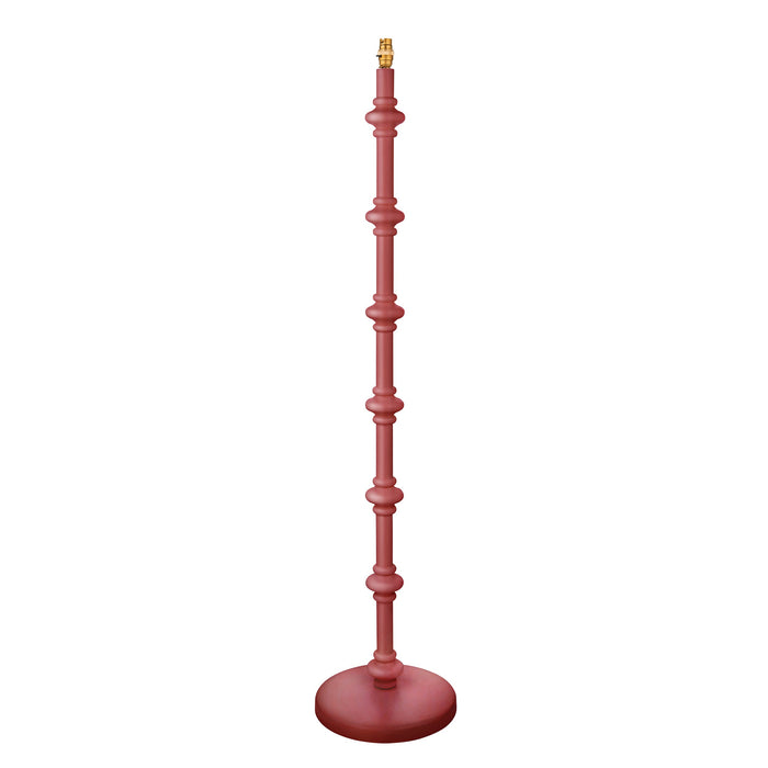 1380mm Tall Floor Lamp - Satin pink clay paint - Trendy Pastel Base Only - 10W LED B22
