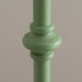 1380mm Tall Floor Lamp - Satin Cotswold green paint - Trendy Pastel Base Only - 10W LED B22