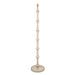 1380mm Tall Floor Lamp - Satin almond white paint - Trendy Pastel Base Only - 10W LED B22