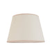 35cm Tapered cylinder Lamp Shade - Vintage white & almond white fabric Light