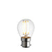 4W Dimmable B22 GOLF LED Light Bulb - Warm White 2700K 470 Lumens
