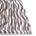 2 PACK 20cm Tapered cylinder Lamp Shade - Pearl grey fabric - Pleated Wave Handcrafted Light