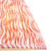 30cm Tapered cylinder Lamp Shade - Coral pink fabric - Pleated Wave Handcrafted Light