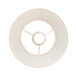 25cm Tapered cylinder Lamp Shade - Vintage white & almond white fabric Light