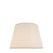 40cm Tapered cylinder Lamp Shade - Vintage white & almond white fabric Light