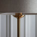 2 PACK 1500mm Tall Floor Lamp - Vintage brass & natural linen - 10W LED E27