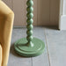 1327mm Tall Floor Lamp - Gloss Cotswold green paint - 10W LED E27