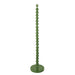 1327mm Tall Floor Lamp - Gloss Cotswold green paint - 10W LED E27