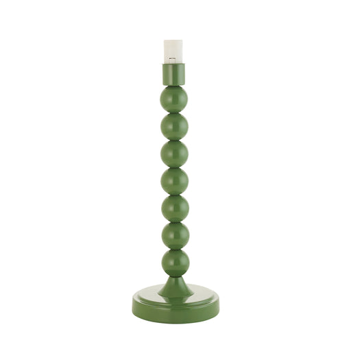 Table Lamp Base Only - Gloss Cotswold green paint - 7W LED E14