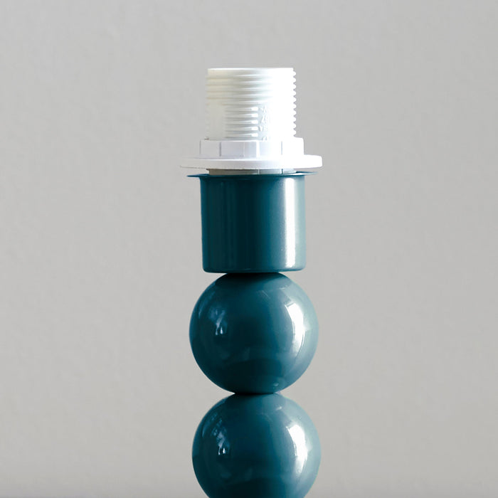 Table Lamp Base Only - Gloss marlin blue paint - 7W LED E14