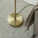 1400mm Tall Floor Lamp - Antique brass plate - 10W LED E27