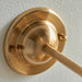 Dimmable Wall Light - Brushed aged brass plate - Classic T Bar Arm Sconce - 7W B22 LED