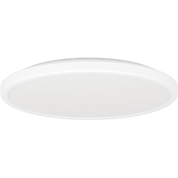 Elegant 30cm White Round LED Pendant Ceiling Light for Modern Interiors