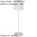 Elegant Modern White LED Table Lamp for Stylish Indoor Home Decor