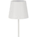 2 PACK Elegant Modern White LED Table Lamp for Stylish Indoor Home Decor