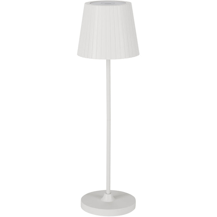 Elegant Modern White LED Table Lamp for Stylish Indoor Home Decor