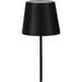 2 PACK Stylish Modern Black LED Table Lamp for Home Decor Minimalist Indoor Lighting