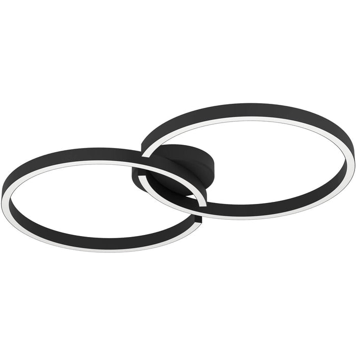 Stylish Modern Black LED Ceiling Light for Indoor Spaces Perfect Home Décor 1