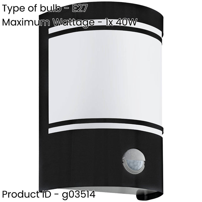 2 PACK Stylish Modern Black Wall Light for Indoor Home Decor Model 99566