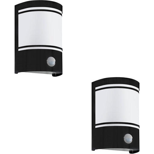2 PACK Stylish Modern Black Wall Light for Indoor Home Decor Model 99566