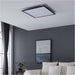 2 PACK Stylish Modern Black LED Ceiling Light for Indoor Spaces Perfect for Home Decor