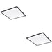 2 PACK Stylish Modern Black LED Ceiling Light for Indoor Spaces Perfect for Home Decor