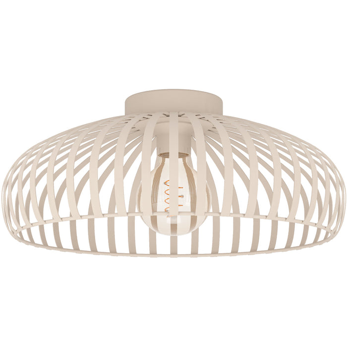 Sleek Modern Sandy Ceiling Light for Indoor Spaces Semi Flush Design
