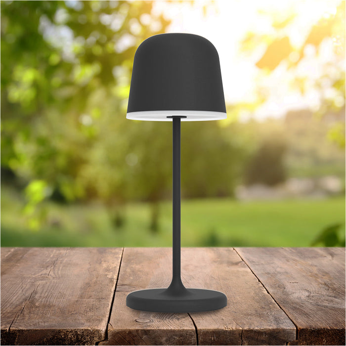 Stylish Modern Black LED Table Lamp for Indoor Home Desk Decor