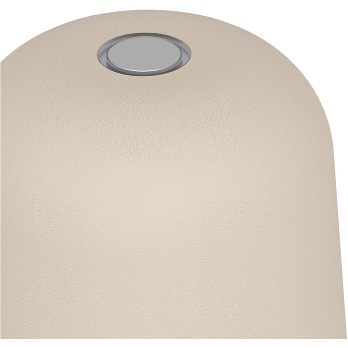 Elegant Modern Sandy Finish LED Table Lamp for Indoor Home Decor