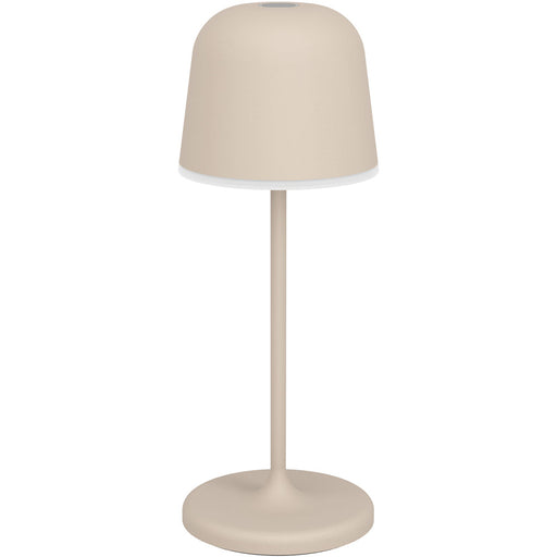 Elegant Modern Sandy Finish LED Table Lamp for Indoor Home Decor