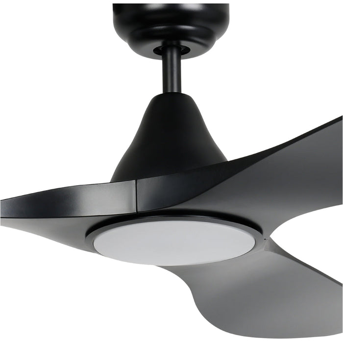 Sleek Modern Black Matt LED Ceiling Light for Indoor Spaces