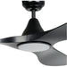 Sleek Modern Black Matt LED Ceiling Light for Indoor Spaces